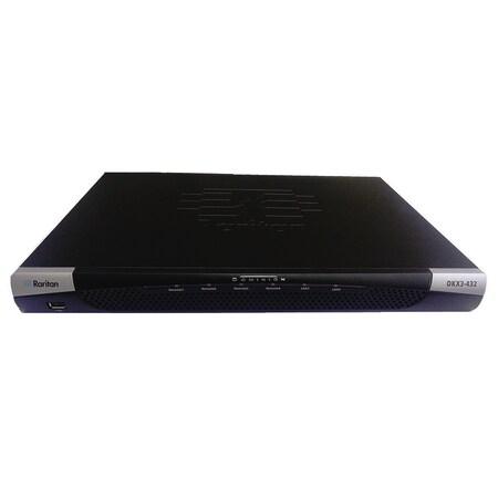 Raritan 32 PORT KVM OVER IP SWITCH, 2 REMOTE USERS, DVI LCAL PORT DKX3-232